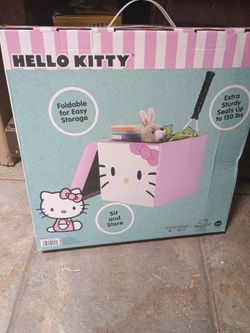 Hello kitty ottoman