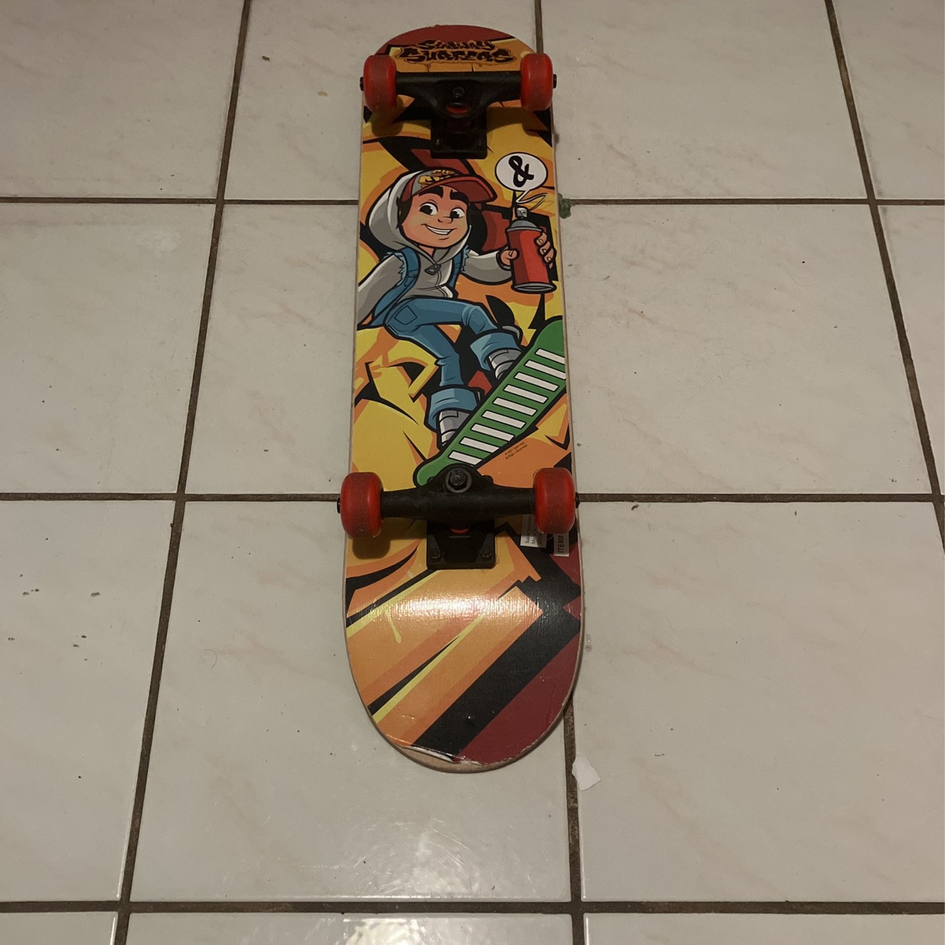 Subway Surfers Skate Board