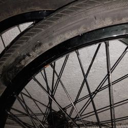 Road Bike Front Wheel 700c Black