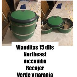 Loncheritas 15 dlls verdes y anaranjadas northeast