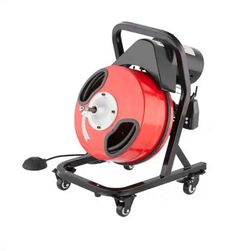 VEVOR
Electric Drain Auger 50 ft. x 1/2 in. Drain Cleaner Machine Auto Feed with 4-Cutters for 2 in. to 4 in. Pipes