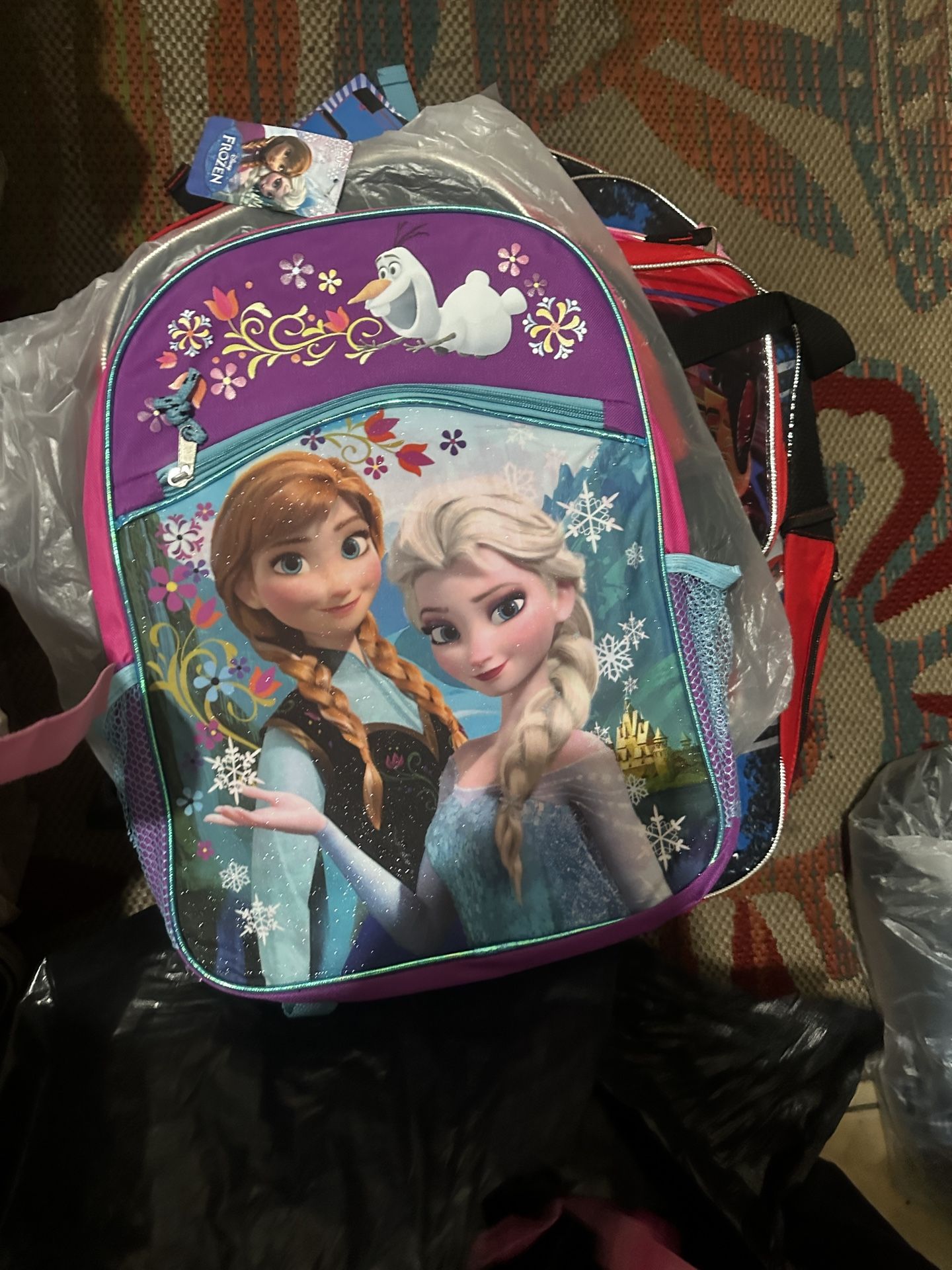 Frozen Backpack (Ana And Elsa)