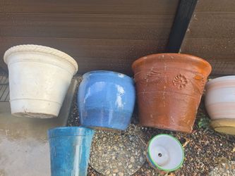 Expensive Pots Cermic 6 plants