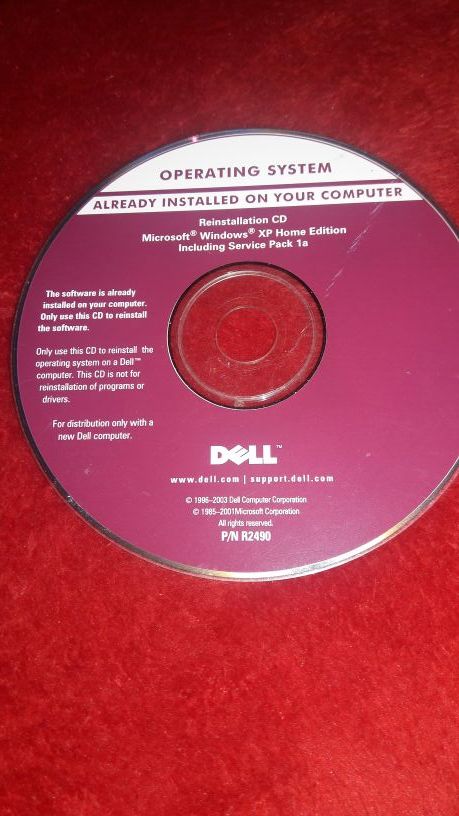 Dell CD Operating System