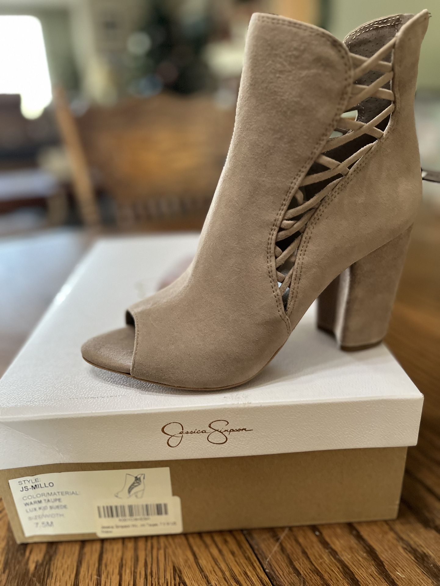 Jessica Simpson Women's Millo Dress Pump Warm Taupe 7.5M