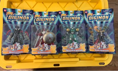 Vintage Digimon Toys Season 3 Complete set of 4