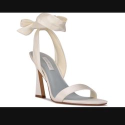 Nine West Ivory Bridal Heels 