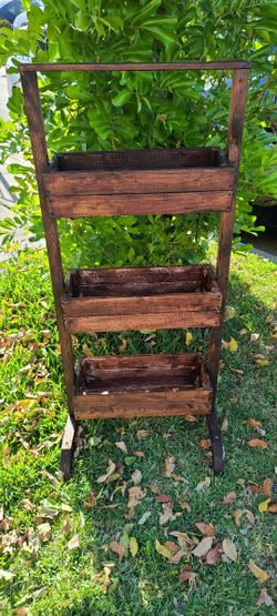 Handmade plants stand serious inquires no bargain already stain