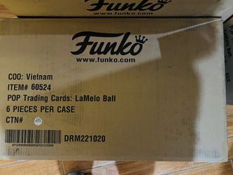 A CASE OF PRIZM LAMELO BALL RC FUNKO 