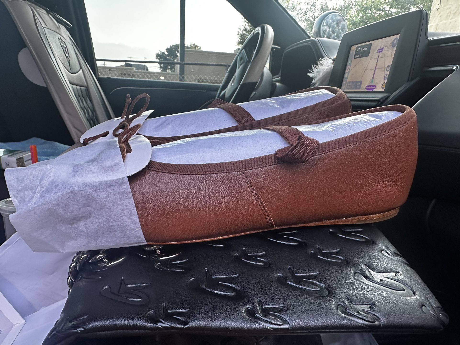 MARY JANE BALLET FLATS 