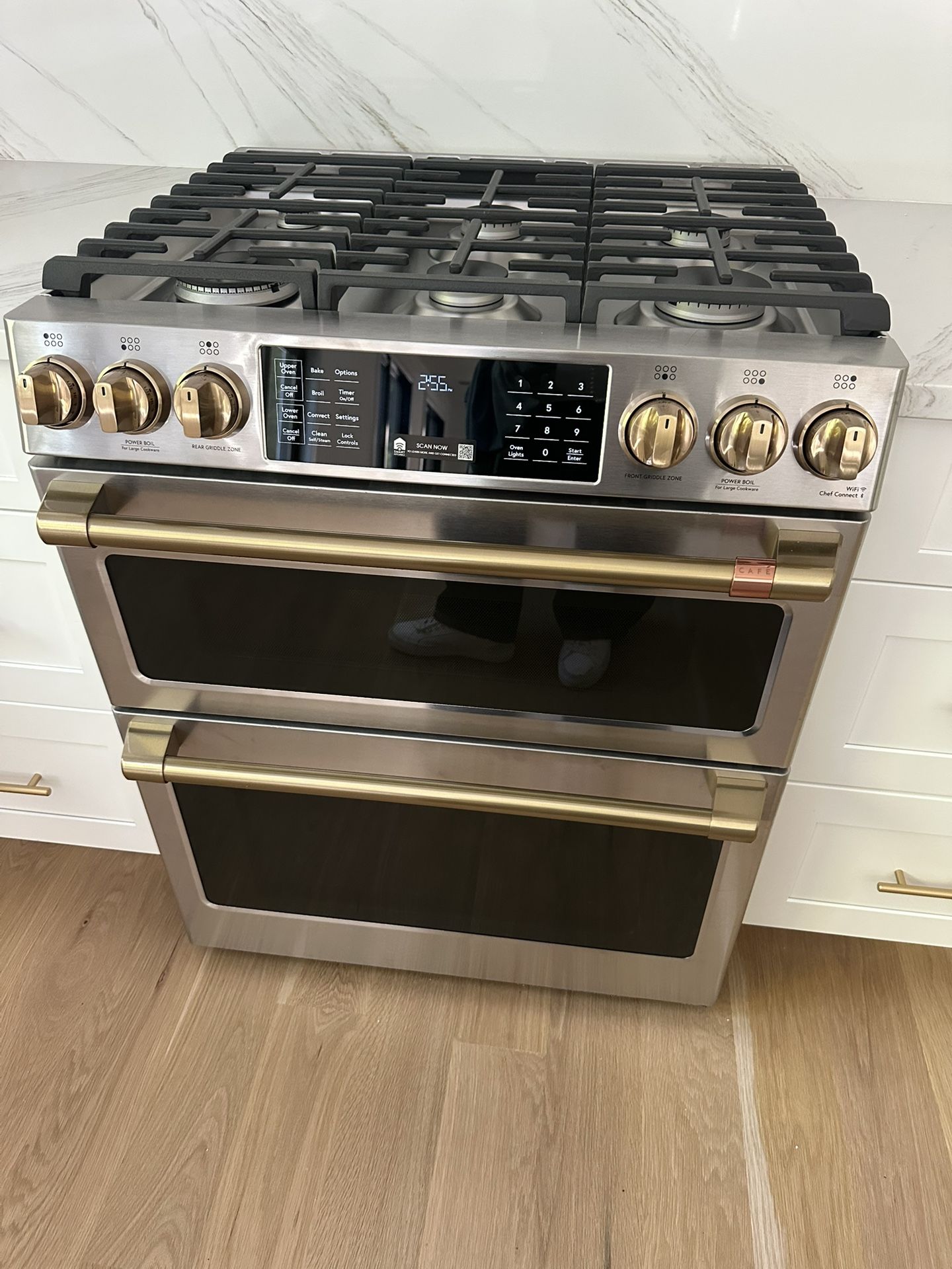 Brand New Cafe 30” Gas Double Oven Range