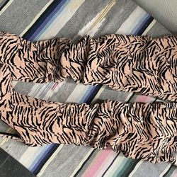 7.5 Thigh High Animal Print Boots