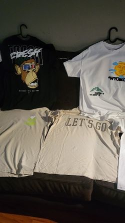 Size LARge Hoodies And Shirts