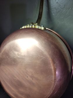 Ruffoni Historia Hammered Copper Chef 4 Quart Pan Collectible (Available to meet or pickup on Thursday, Friday, or Saturday. Also available in the mor