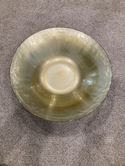  Large Gold Serving Bowl 