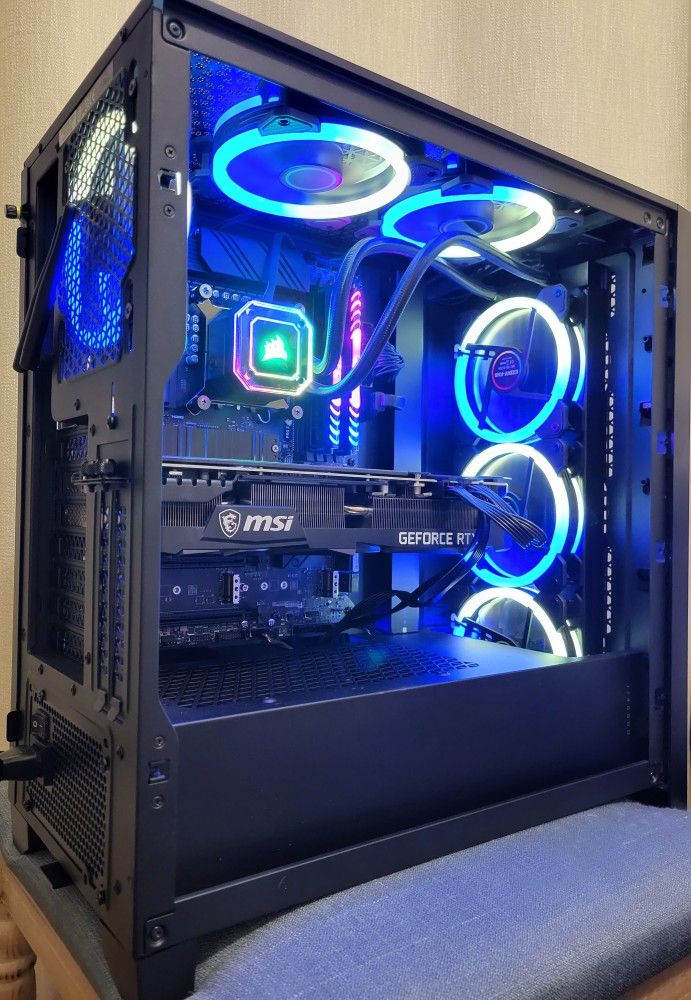 Gaming Pc Computer Desktop Rtx 3080 i7 12700 Warzone Fortnite Workstation for Sale in North Las