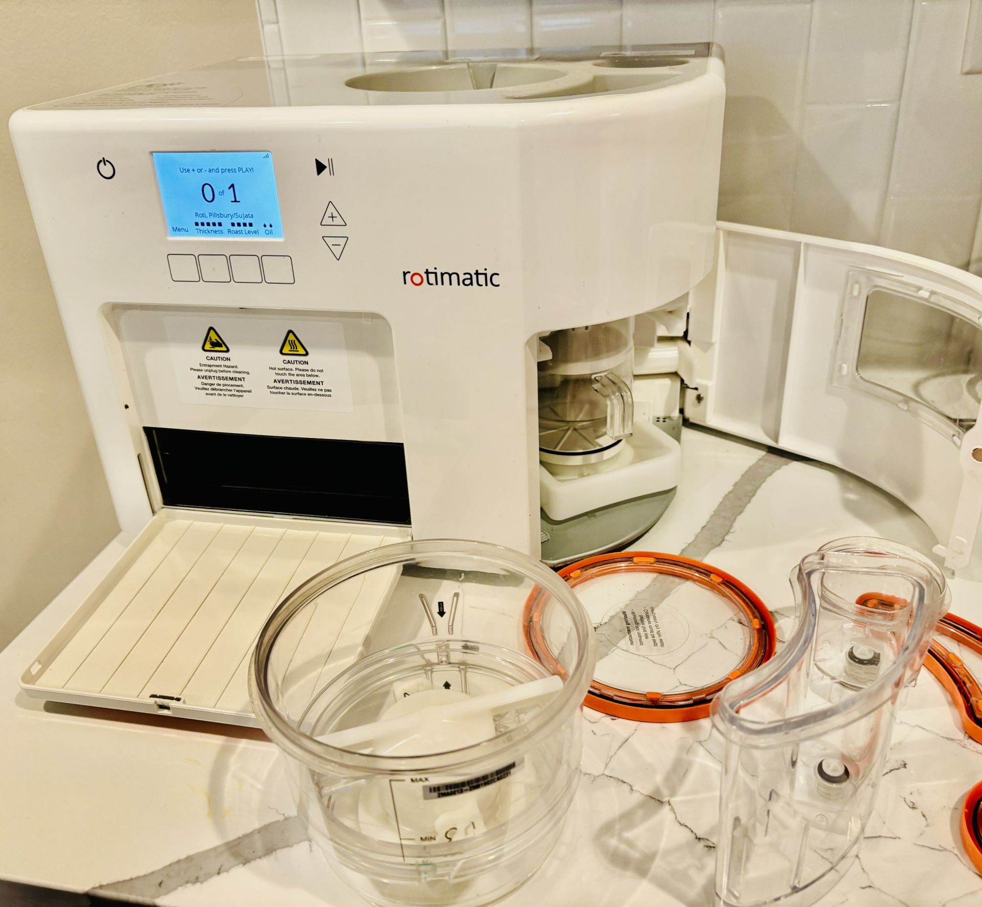 Rotimatic Automatic Roti Maker chappati bread Flour