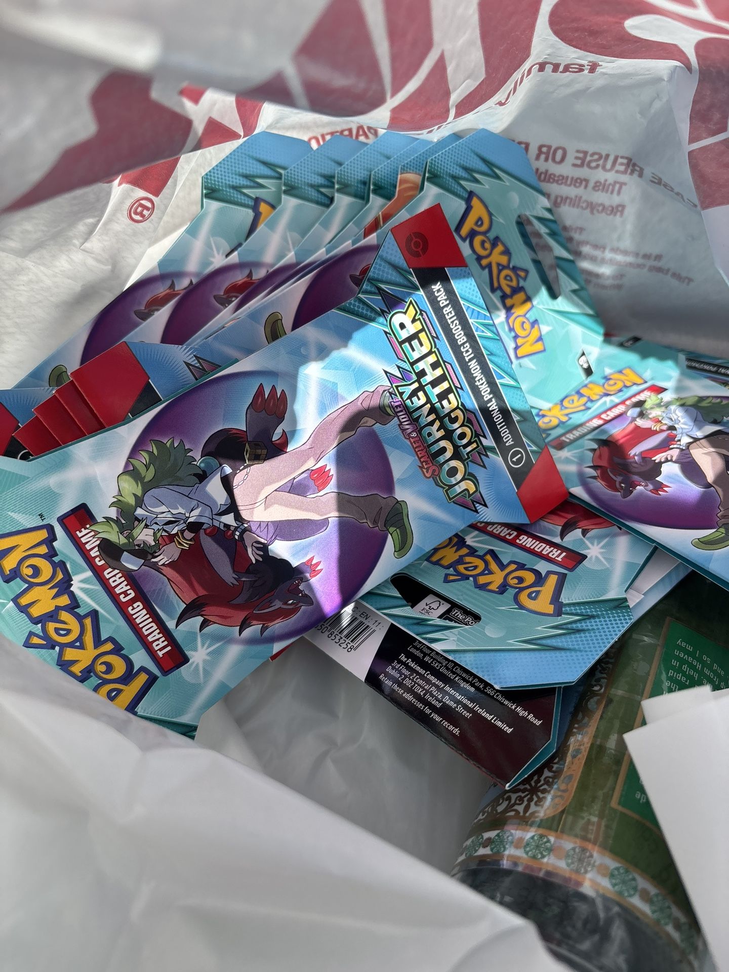 Pokemon Cards Journey Together