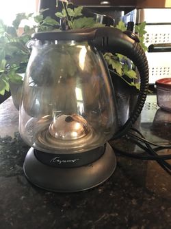 Capresso H2O Plus Cordless Electric Water Kettle 48 oz model 259