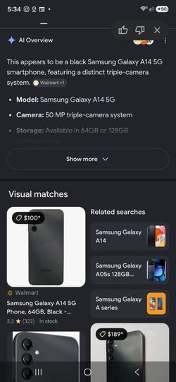 Samsung galaxy A14