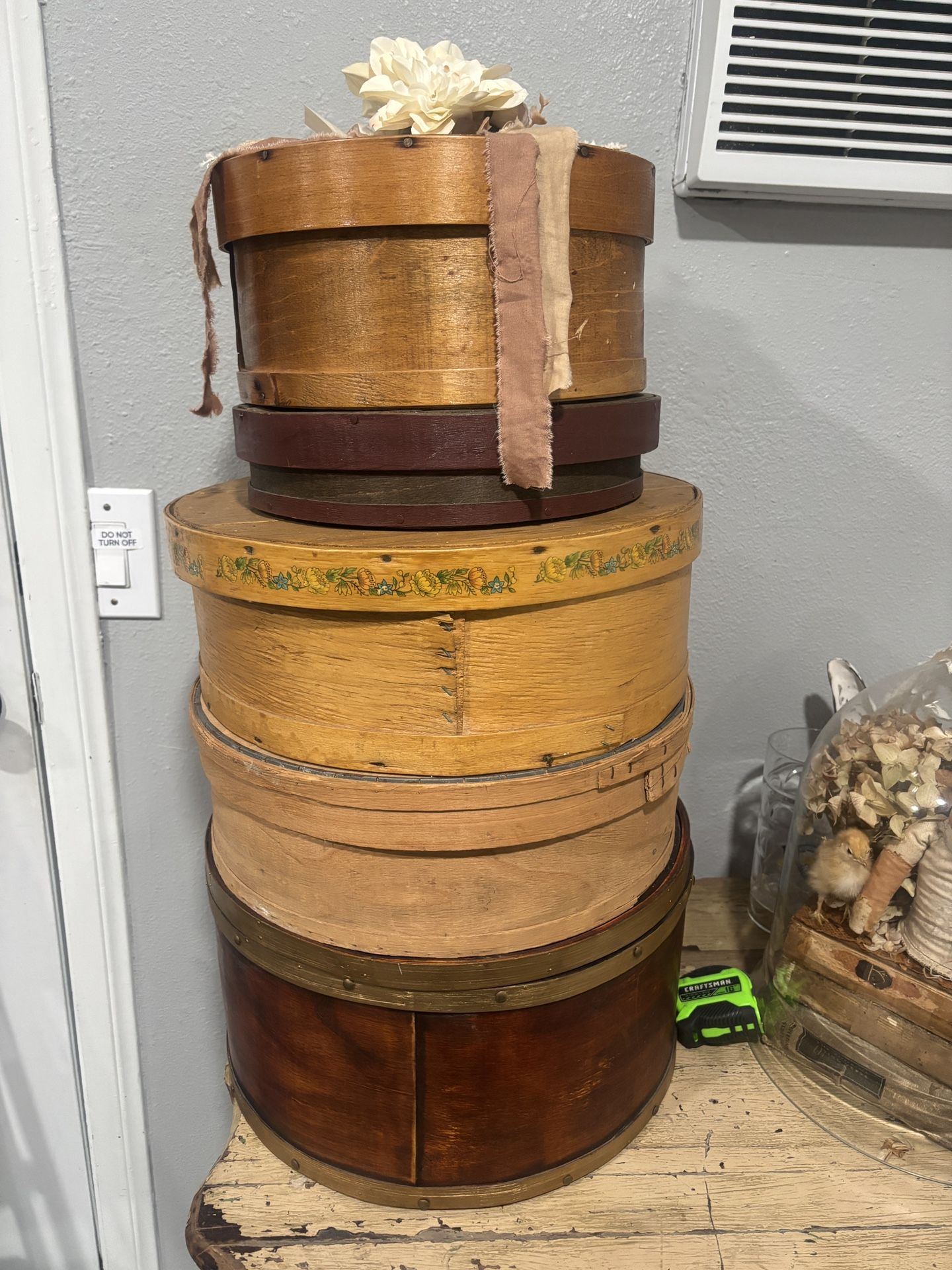 Vintage Pantry Boxes