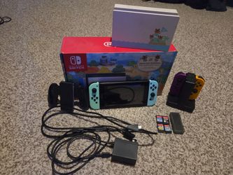 Nintendo Switch Animal Crossing Special Edition.