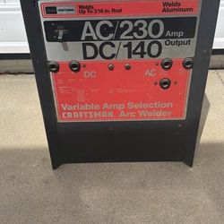 Craftsman AC/DC 230/140 Amp Arc Welder