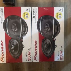 2 Box’s Of Pioneer Door Speakers 6 1/2 — 16.5cm 350w Max