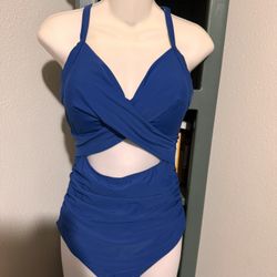 Blue Bating Suit