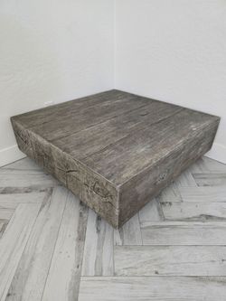 Timber coffee table