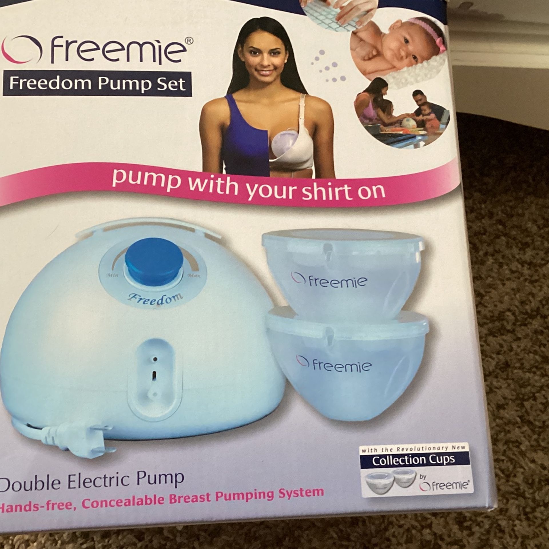 Freemie Freedom Breast Pump Set
