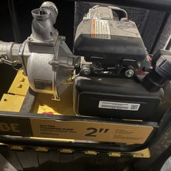 BE WP-2065HL water transfer pump with a Honda GX200