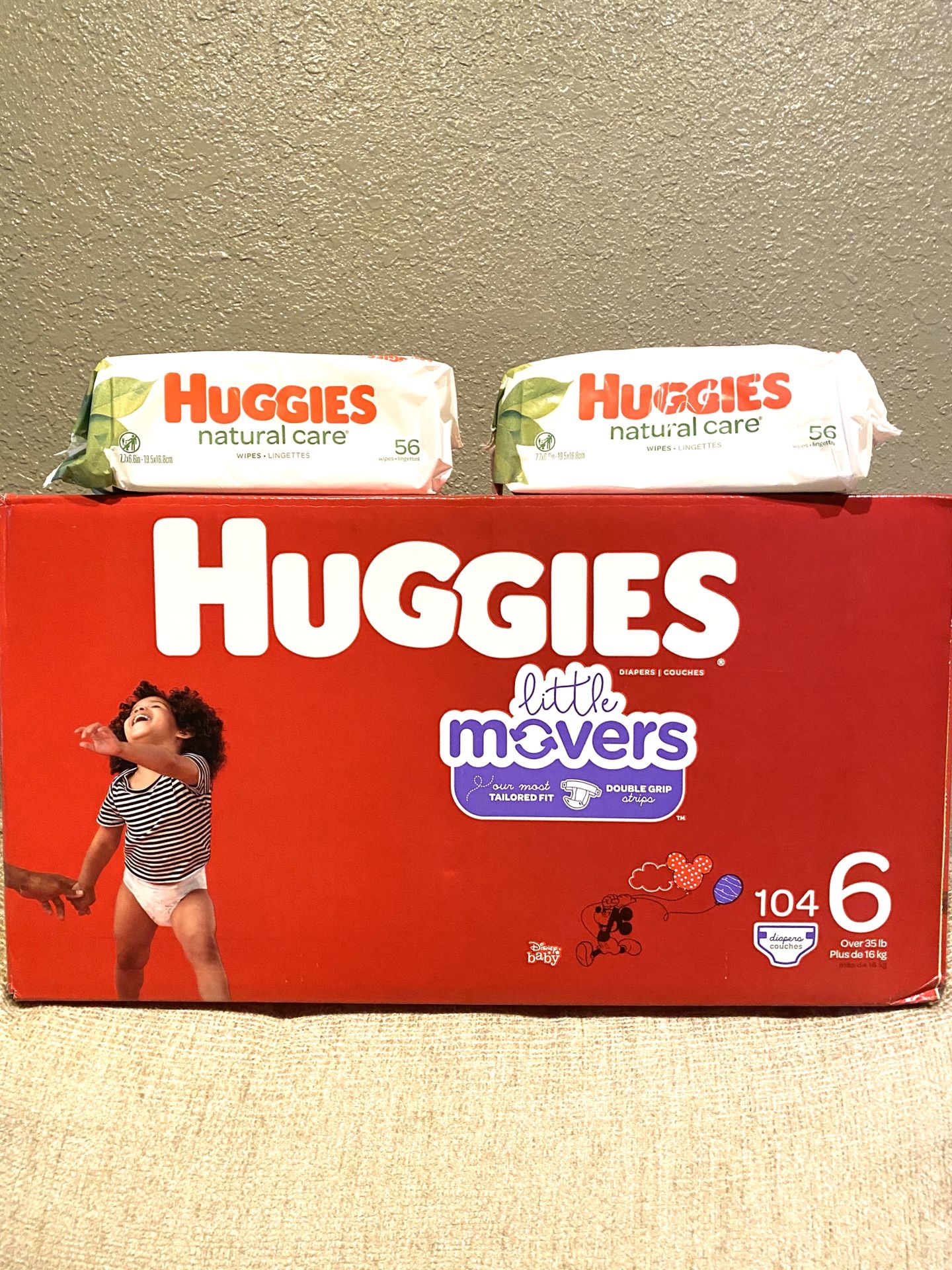 Huggies Size 6/wipes📍NO DELIVERY📍READ DESCRIPTION FOR LOCATION📍