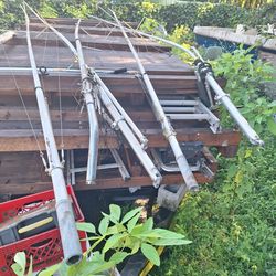 Lot Of Outriggers Used