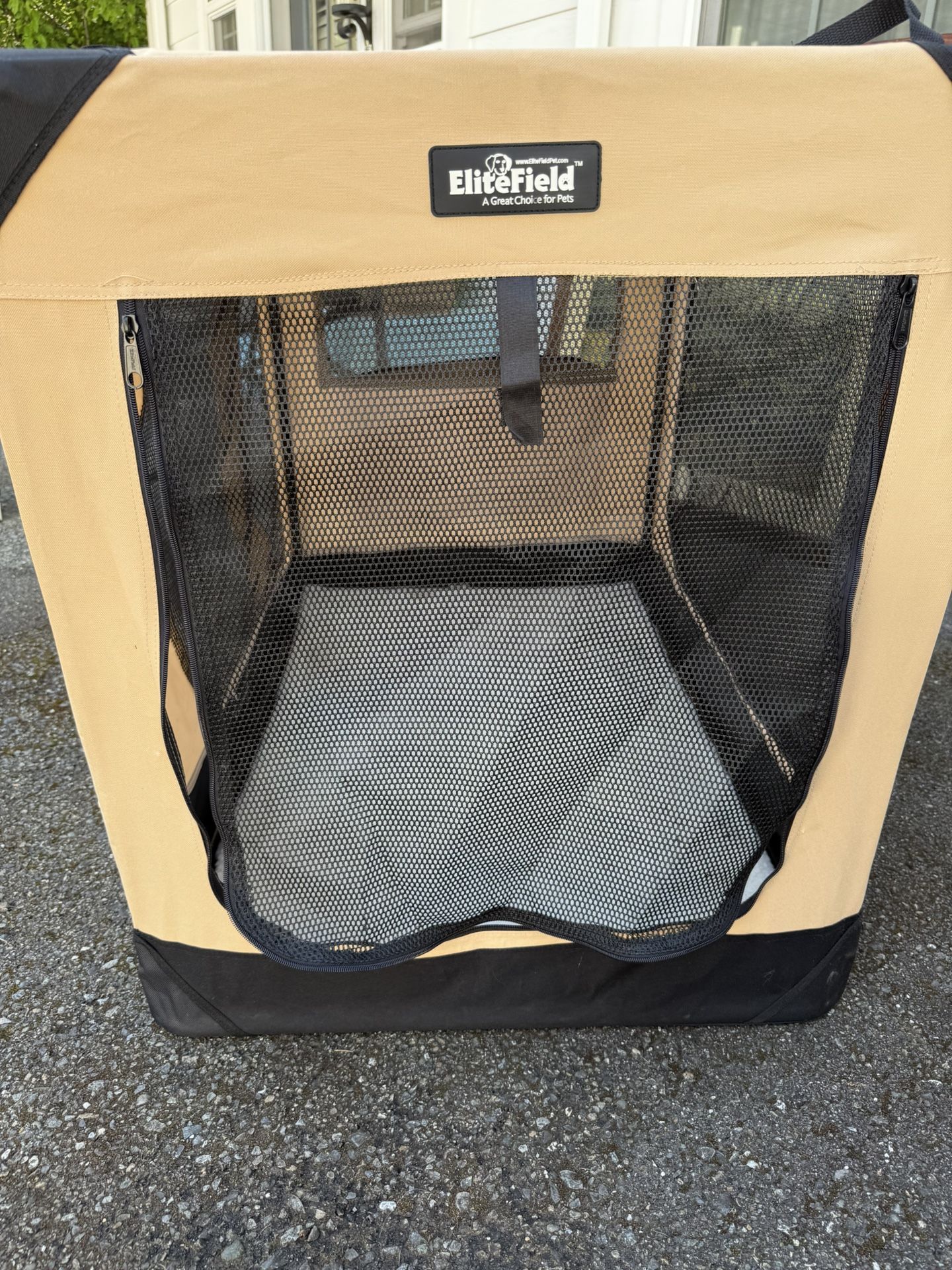 Dog Kennel - Large Travel By Elite Field