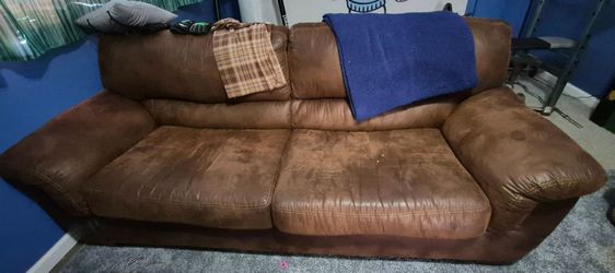 Pleather couch