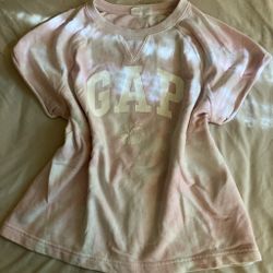Gap Pink Tie-dye Tee M