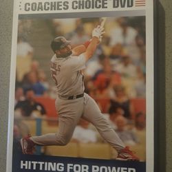 Coaches Choice DVD - Hitting For Power 