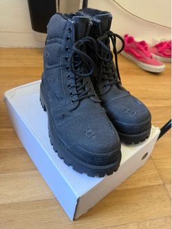 Balenciaga dupe combat strike boots