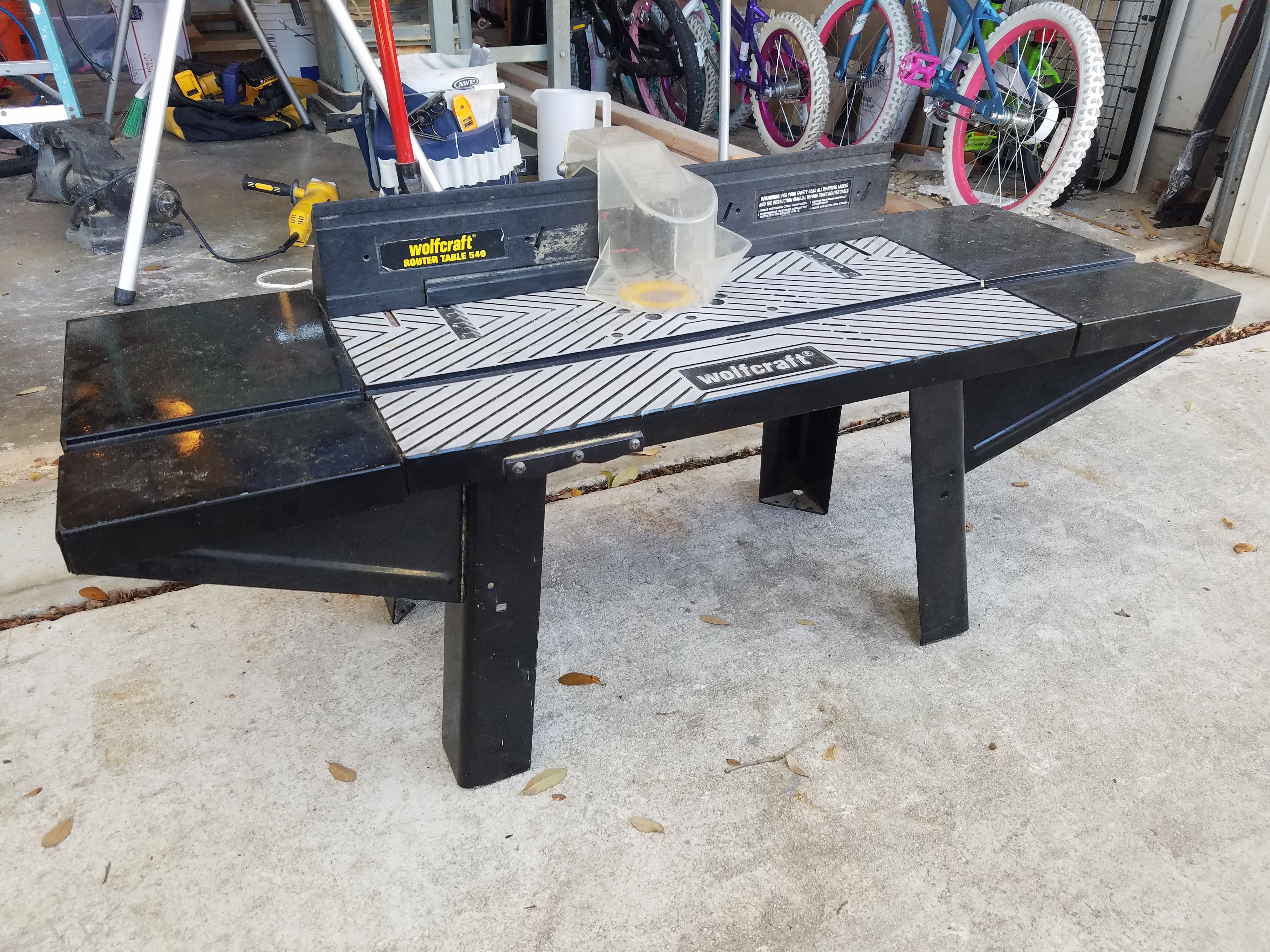 Wolfcraft 540 Router Table