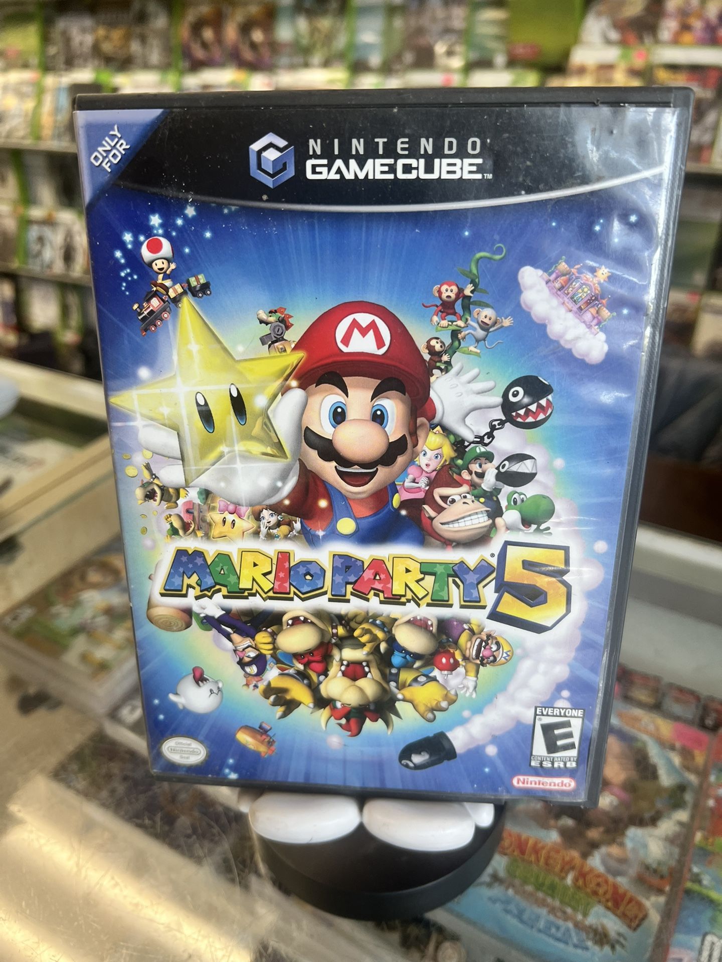 MARIO PARTY 5 (GAMECUBE) - NO MANUAL GAME FREEZES AT BEGINNING
