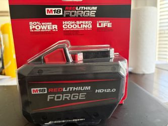 Milwaukee M18 FORGE BATTERY 12.0Ah SEAL PACK BRAND NEW PRICE IS FIRM FIRME