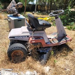 Old Honda Riding Mower