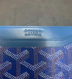 Blue Goyard Cardholder