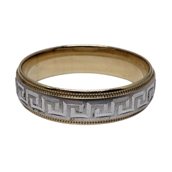 Wedding Band Ring in 10k Yellow Gold WGB-011