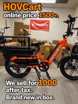 HOVSCO diamond bar wholesale price - popular model are family ebike cargo electric bien
