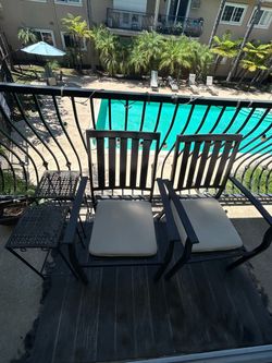 Outside chairs
