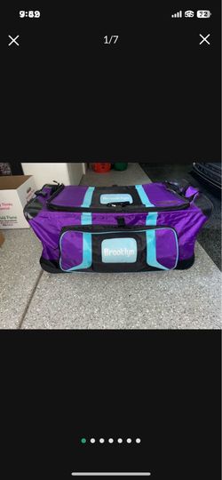 Pop Up Soft Camp Trunk/Rolling Duffel Bag - PERFECT FOR KIDS SUMMER CAMP!
