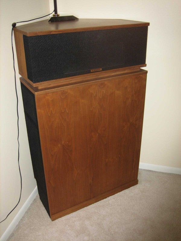 klipsch corner horn speakers