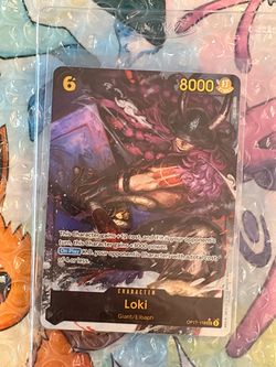 One piece op17 Loki SEC ALT secret rare alternate